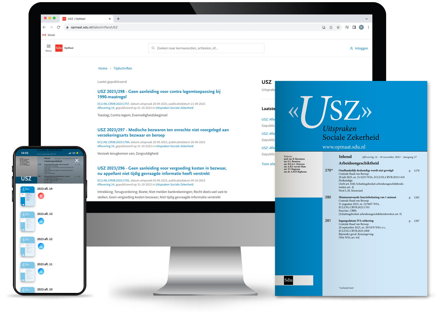 Uitspraken Sociale Zekerheid (online + app + tijdschrift)