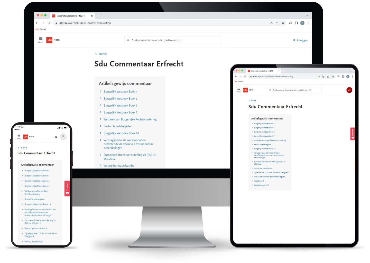 Sdu Commentaar Erfrecht (online)