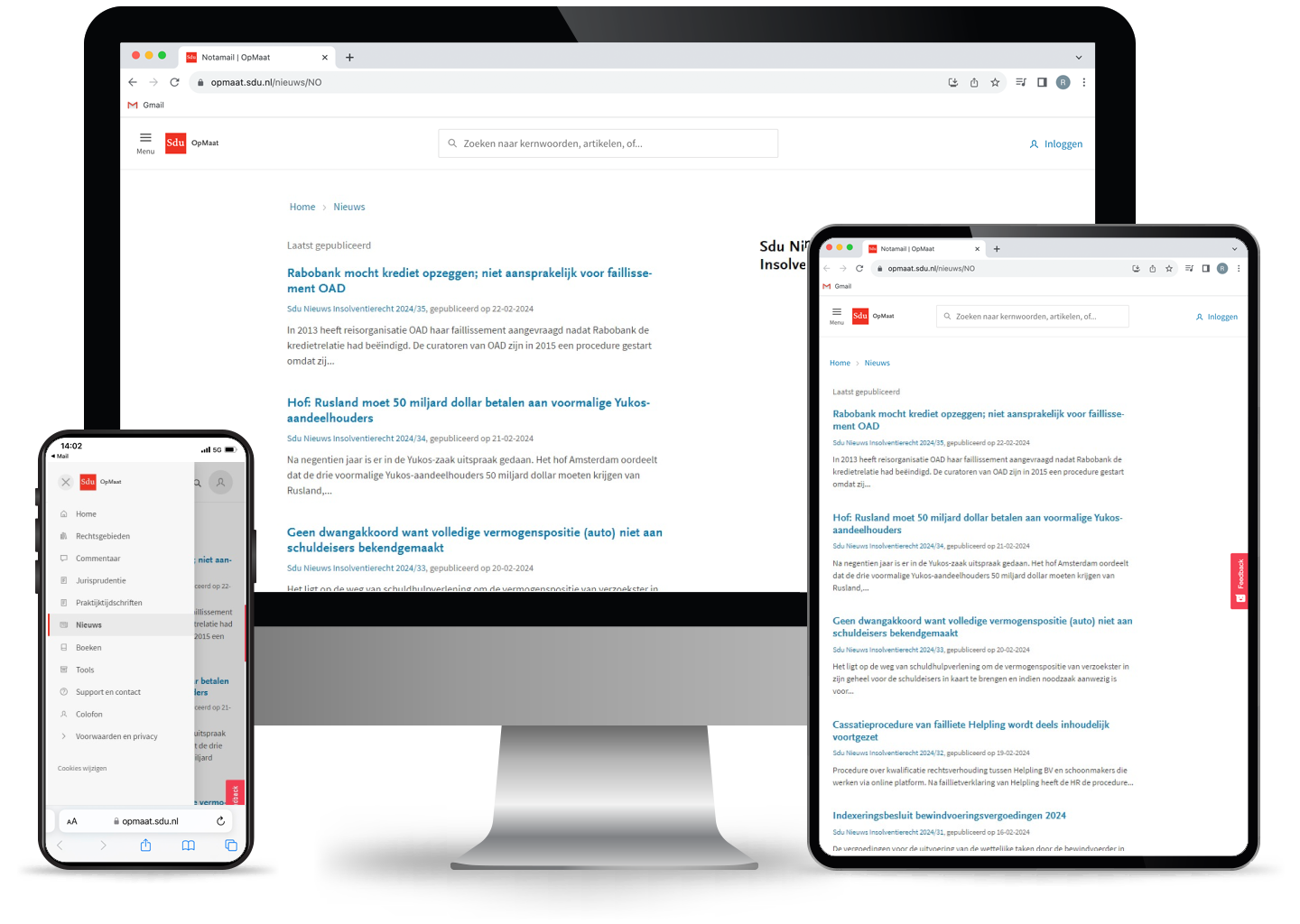 Sdu Nieuws insolventierecht Online