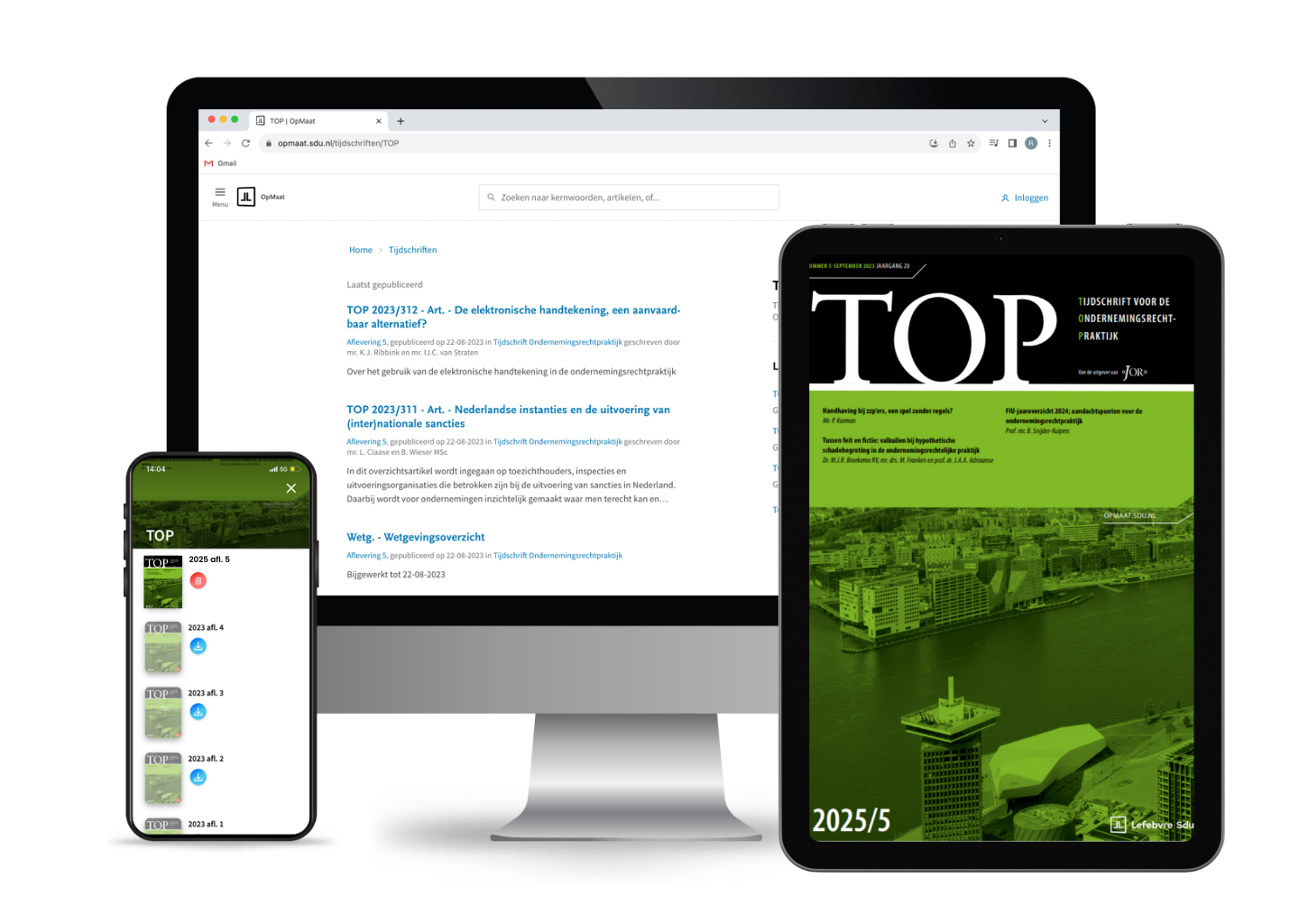 Tijdschrift Ondernemingsrechtpraktijk (online + app + nieuwsbrief)