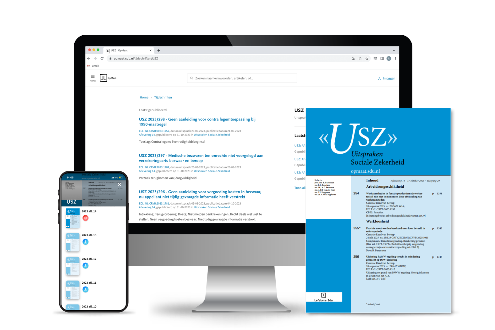 Uitspraken Sociale Zekerheid (online + app + tijdschrift)