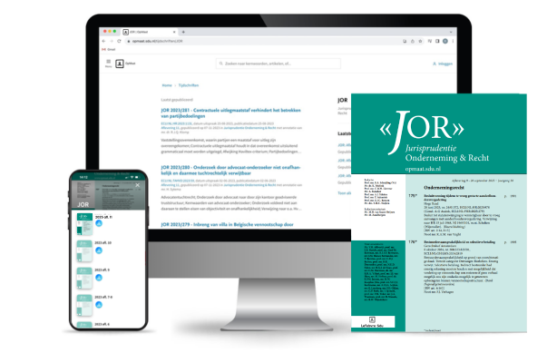 Jurisprudentie Onderneming & Recht (Online+app+folio)