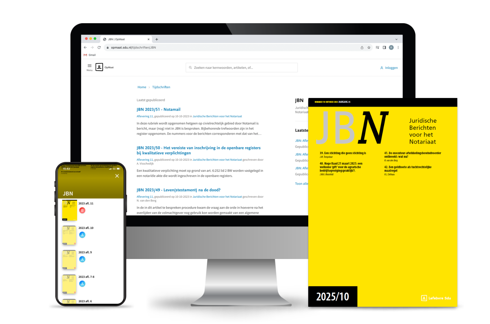 Juridische berichten voor het notariaat (Online + app + tijdschrift)