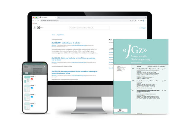 Jurisprudentie Gedwongen Zorg (online + app + tijdschrift)