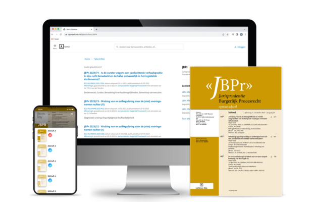 Jurisprudentie Burgerlijk Procesrecht (online + app + tijdschrift)