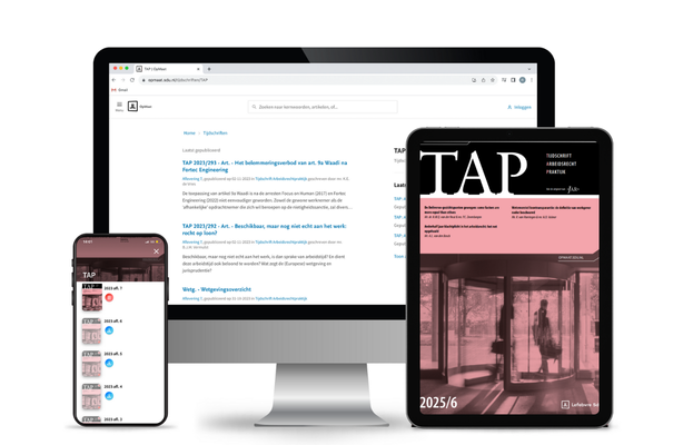 Tijdschrift Arbeidsrechtpraktijk (online + app)