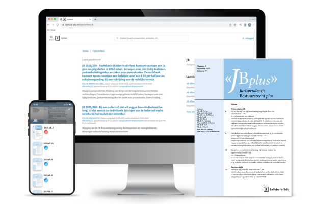 Jurisprudentie Bestuursrecht (online + app + tijdschrift)
