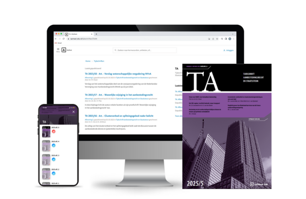 Tijdschrift Aanbestedingsrecht & Staatssteun (online + app + tijdschrift)