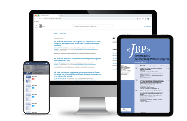 Jurisprudentie Bescherming persoonsgegevens (online + app)