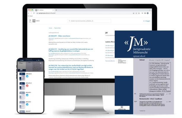 Jurisprudentie Milieurecht (online + app + tijdschrift)