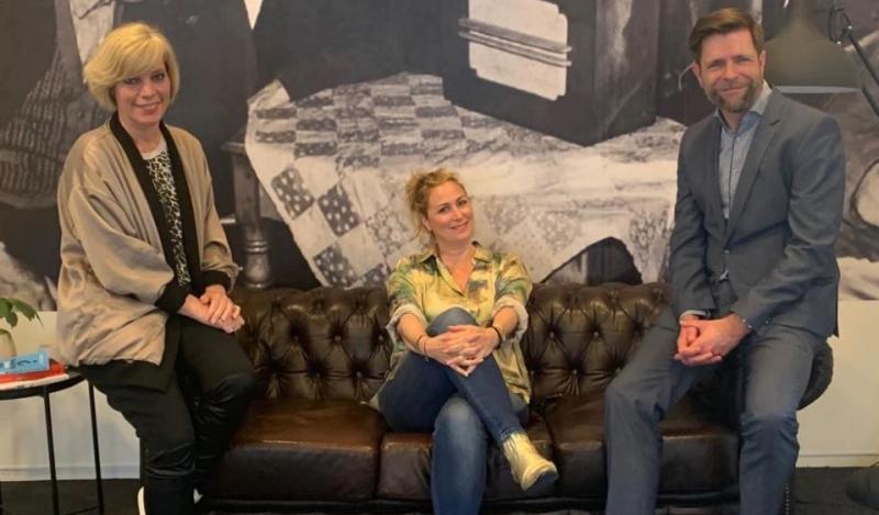 Sander en Esther in Lets talk business