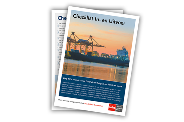 checklist in en uitvoer