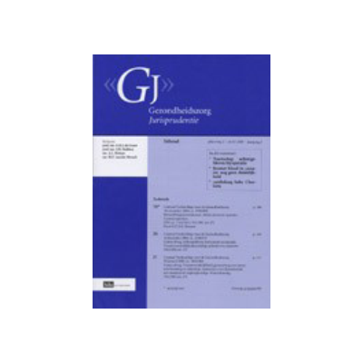 Gezondheidszorg Jurisprudentie