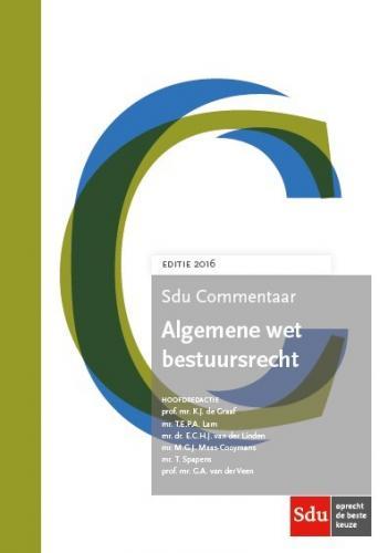 Sdu Commentaar Algemene wet bestuursrecht